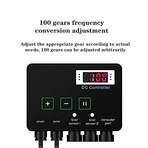 ZTBH 18W Submersible Water Circulation Pump - Energy Efficient Frequency Conversion for Aquariums, Fish Tanks, Fountain & Filtration Systems | Perfect for Home Aquariums, Hydroponics & Water Features