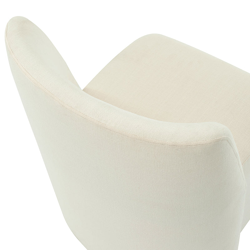Yale Modern Curved Backrest Dining Chair - Adjustable & Versatile for Kitchen, Dining Room, Office (Set of 2, 4 or 6) - Comfortable Seating for Home & Restaurant Use
