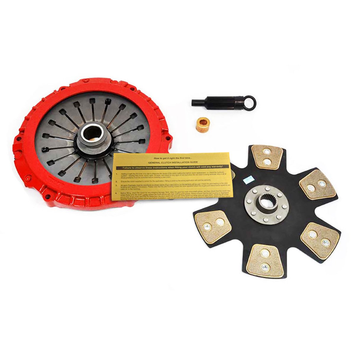 EFT Stage 4 Clutch Kit for 1993-1997 Camaro Z28 SS & Firebird Formula Trans Am 5.7L LT1 - High Performance Racing Clutch for Drag Strip & Street Driving