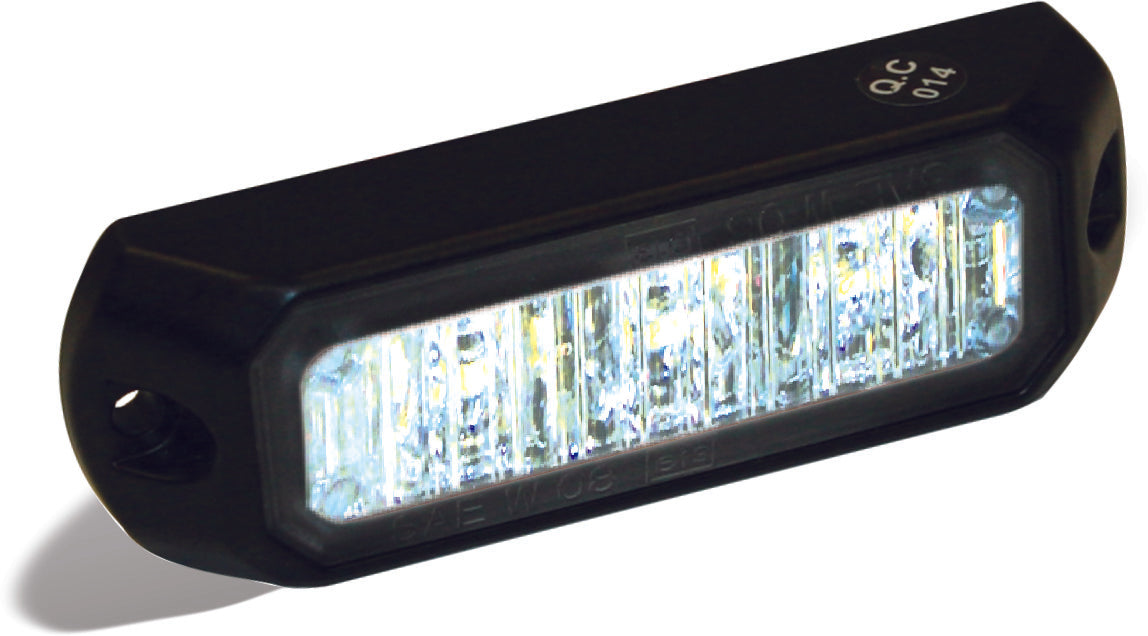 3.38In LED Strobe Light - 3 Ultra Bright LEDs, Clear Lens - Perfect for Emergency Vehicles, Parties, and Stage Lighting