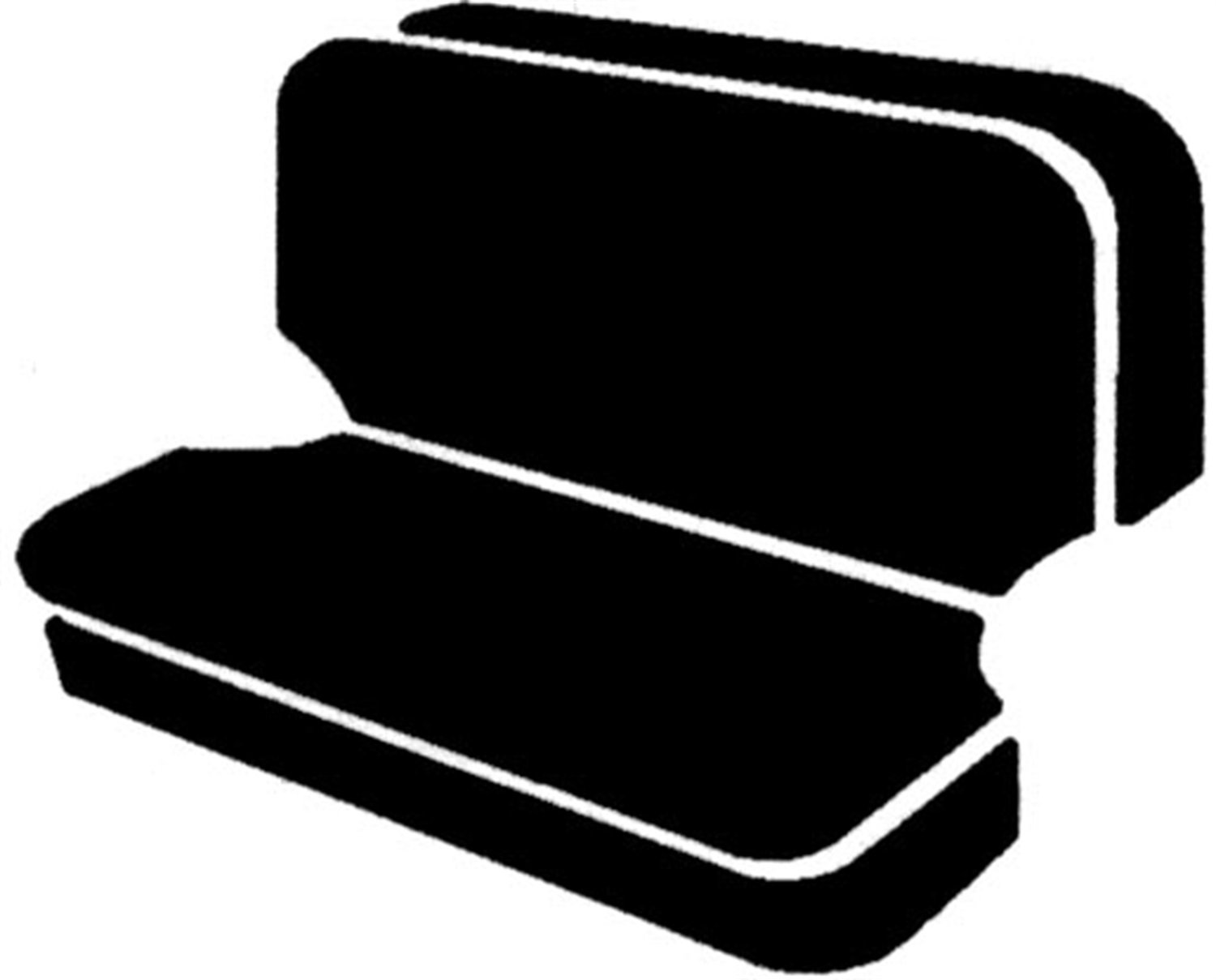 FIA SL62-71 RED Custom Fit Rear Bench Seat Cover - Premium Leatherette (Black with Red Center Panel) | Universal Car Seat Protector for Pets, Kids & Spills | Perfect for SUVs, Trucks & Family Vehicles