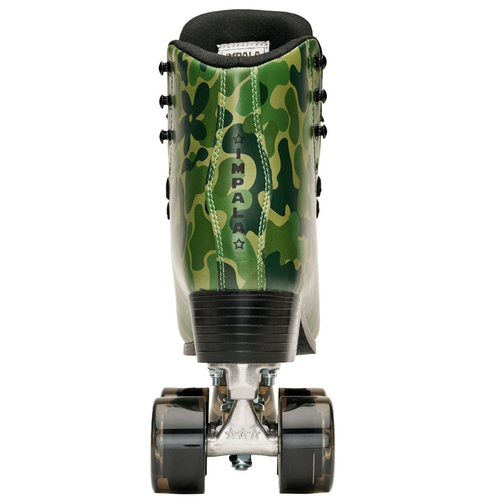 Impala Quad Roller Skates for Women & Men - Camoflora Print Outdoor & Indoor Skates for Fitness, Rink & Street Skating