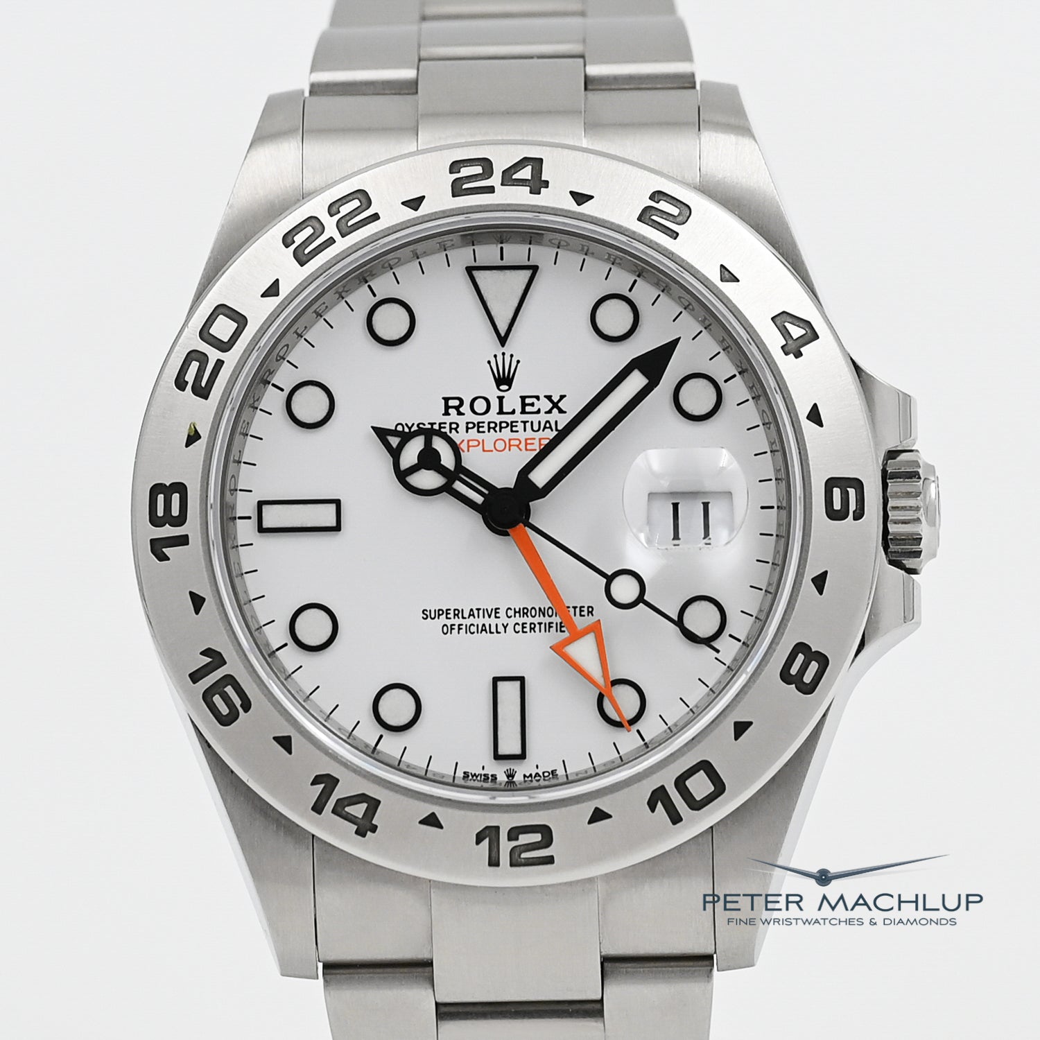 2021 Rolex Explorer II Men's Luxury Watch - Stainless Steel, Automatic Movement - Perfect for Outdoor Adventures & Business Occasions
