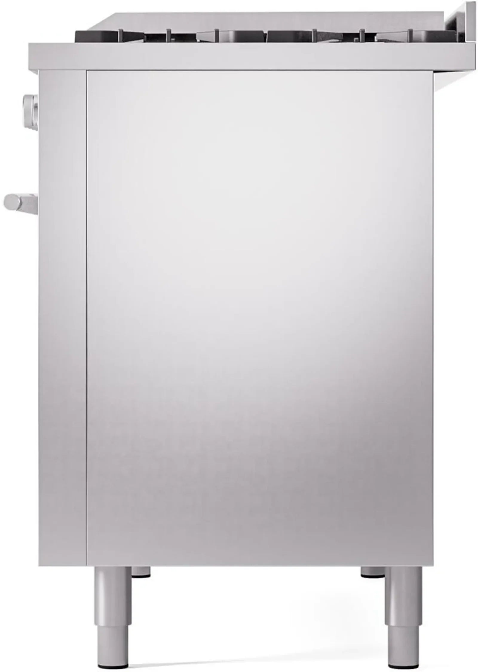ILVE 48 Inch Professional Plus II Freestanding Dual Fuel Range with 8 Sealed Burners - UP48FWMP - Perfect for Home Chefs & Commercial Kitchens