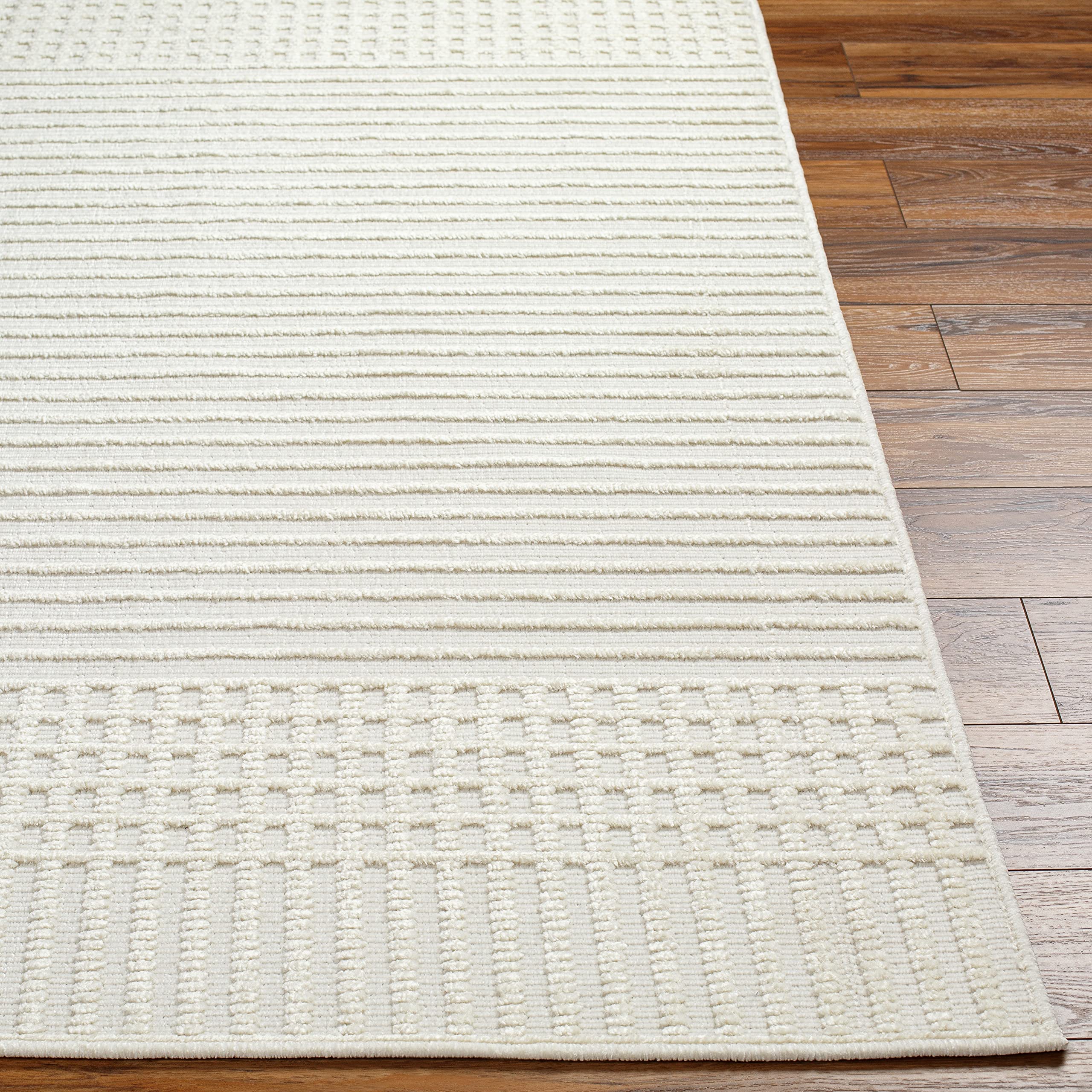 Livabliss Lyna Solid Washable Area Rug 5' x 7'2