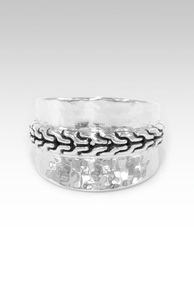 Chain of Courage Ring™ - Stainless Steel Chain Link Ring for Men & Women | Durable & Stylish Jewelry for Everyday Wear, Gifts, and Special Occasions