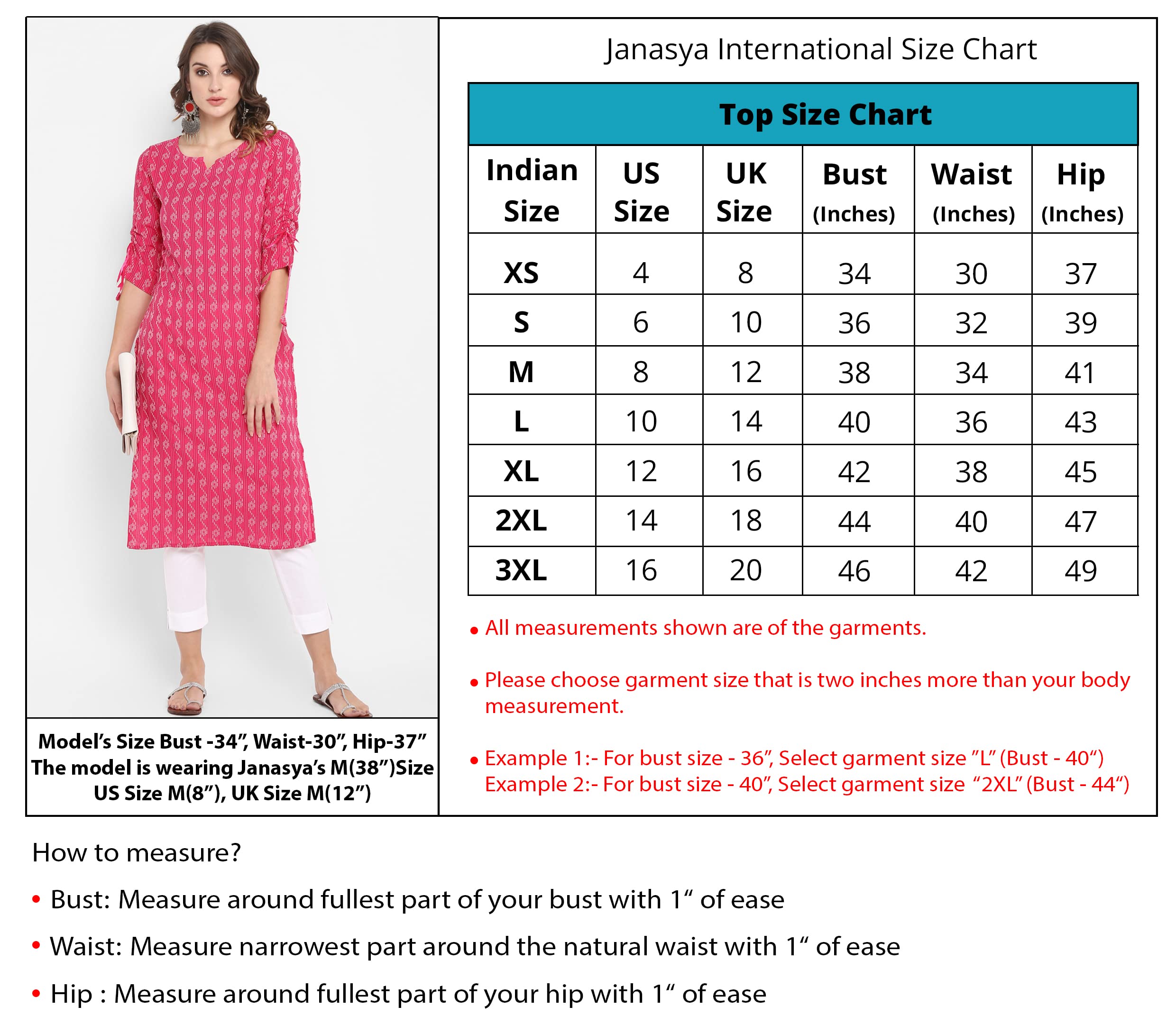 Janasya Women's Indian Kurti Tunic Top - Soft Crepe Fabric, Elegant Ethnic Wear for Casual & Festive Occasions | Perfect for Diwali, Weddings & Daily Wear