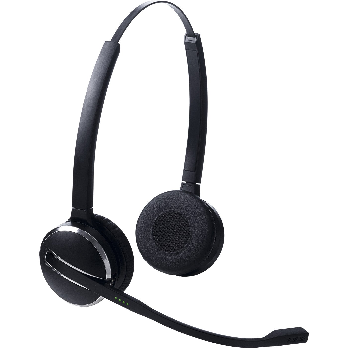 Certified Refurbished Jabra PRO 9465 Duo Wireless Headset with Touchscreen - Compatible with Desk Phones, Softphones & Mobile Phones for Office, Call Center & Remote Work