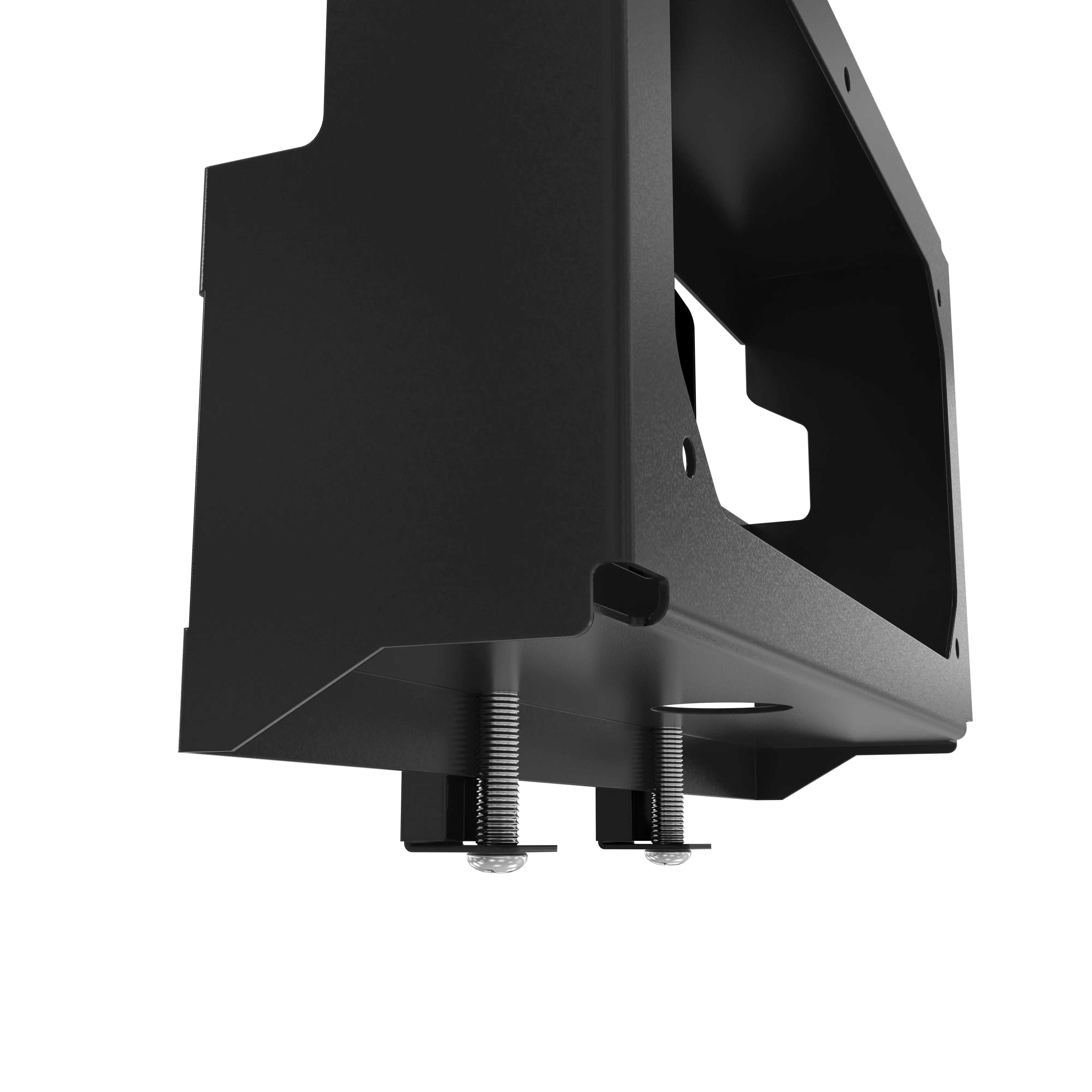 Universal TV and Monitor Wall Mount Bracket with Built-in Storage Shelf - Perfect for Living Room, Bedroom, and Office Organization