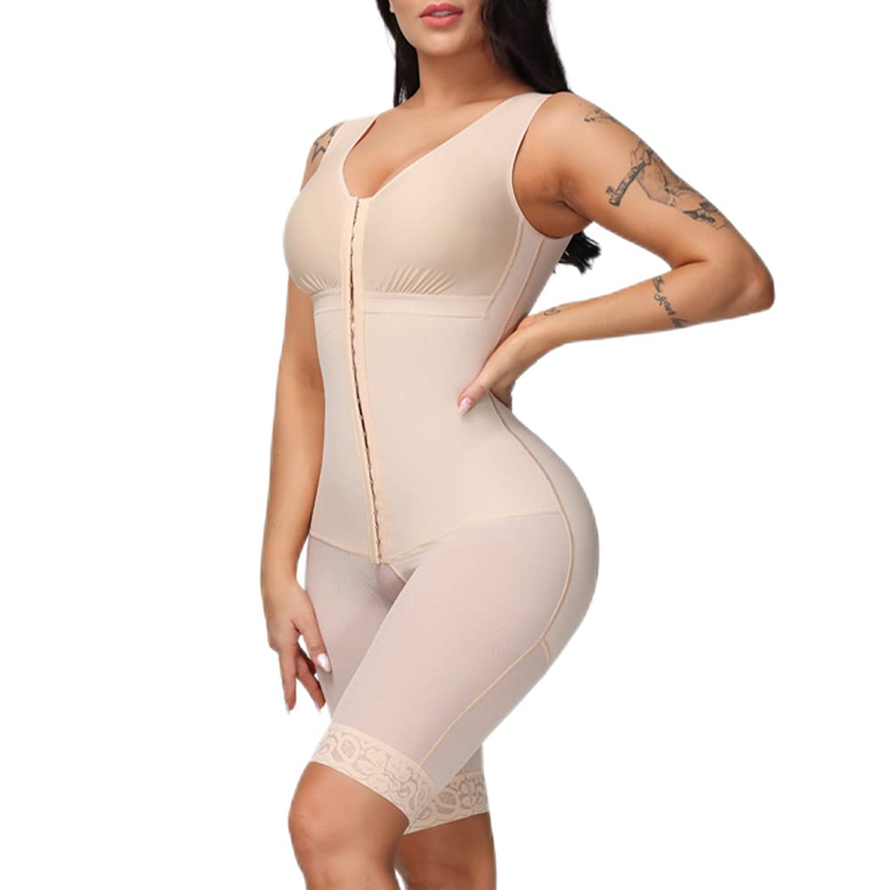 MYODRESS Colombian Shapewear for Women - Full Body Compression Garment with Waist Trainer & Butt Lifting | Postpartum Recovery, Workout & Everyday Slimming