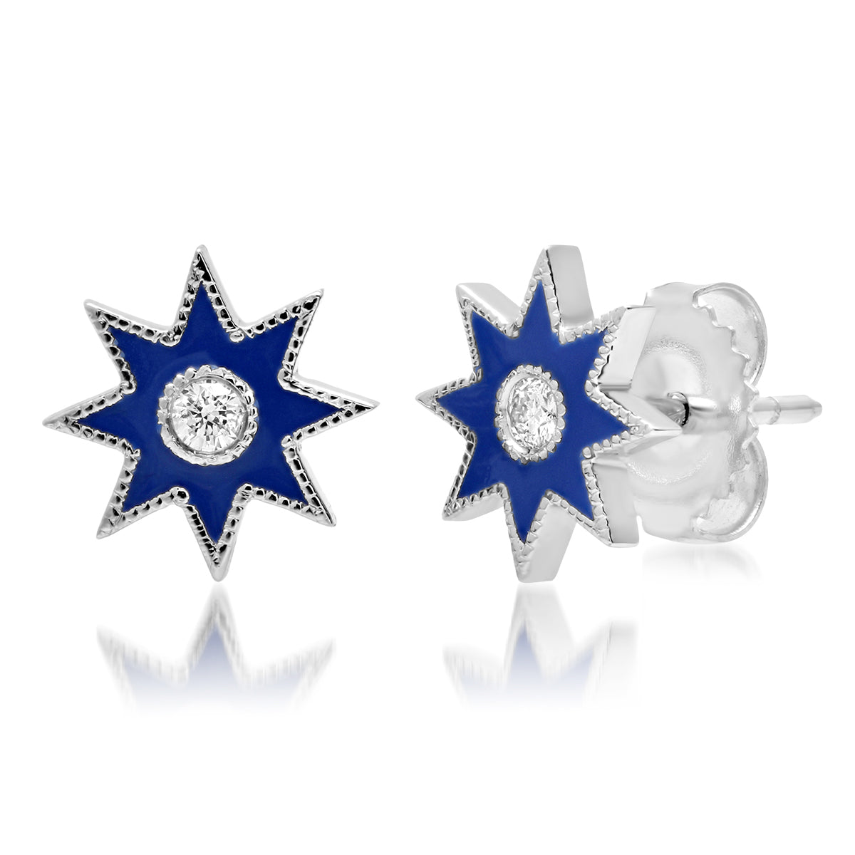 Twinkle Star Stud Earrings for Women - Sparkling Cubic Zirconia Studs for Everyday Wear & Special Occasions | Perfect Gift for Her