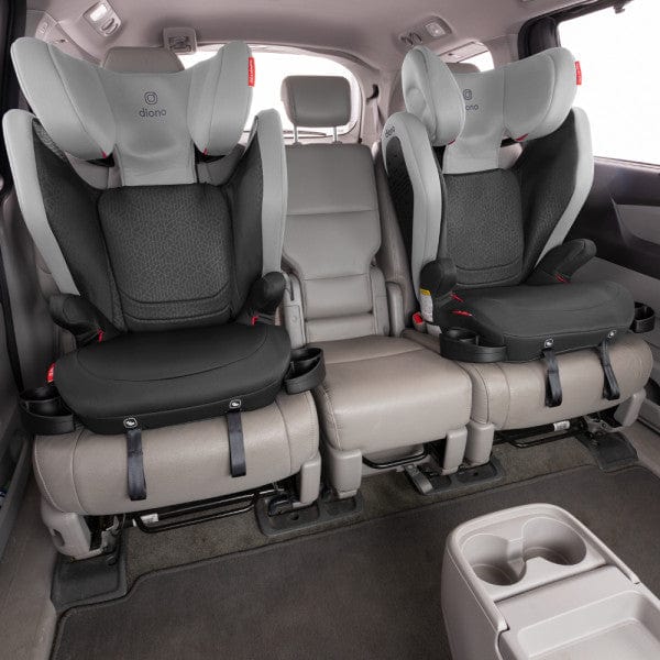Diono Monterey 4 DXT Latch Booster Car Seat - High Back Booster for Kids 4-12 Years (Up to 120 lbs) | Side Impact Protection | Easy Installation | Perfect for School, Travel & Everyday Use