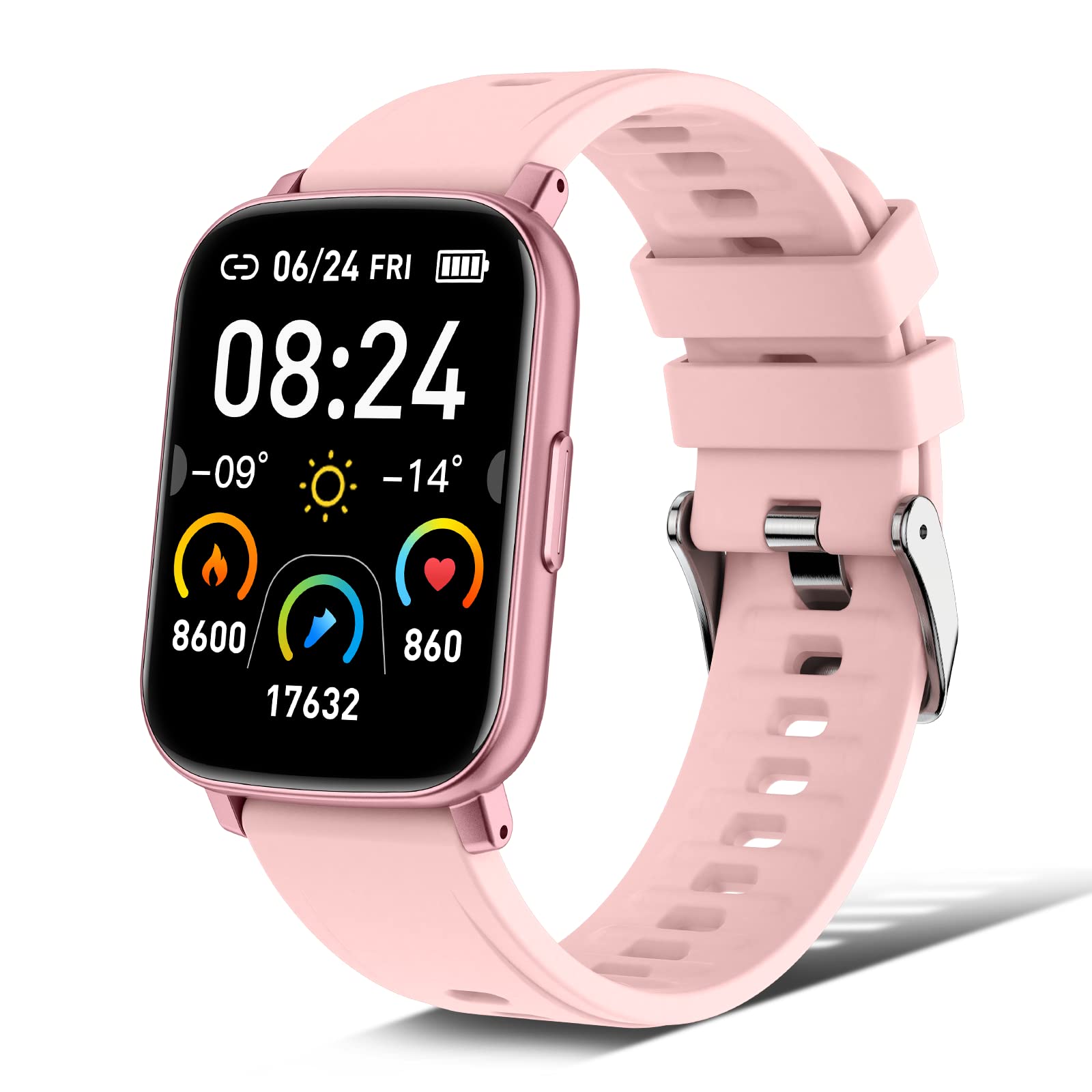 Donerton Smart Watch - Fitness Tracker with Heart Rate & Sleep Monitor for Men & Women - Perfect for Sports & Daily Use