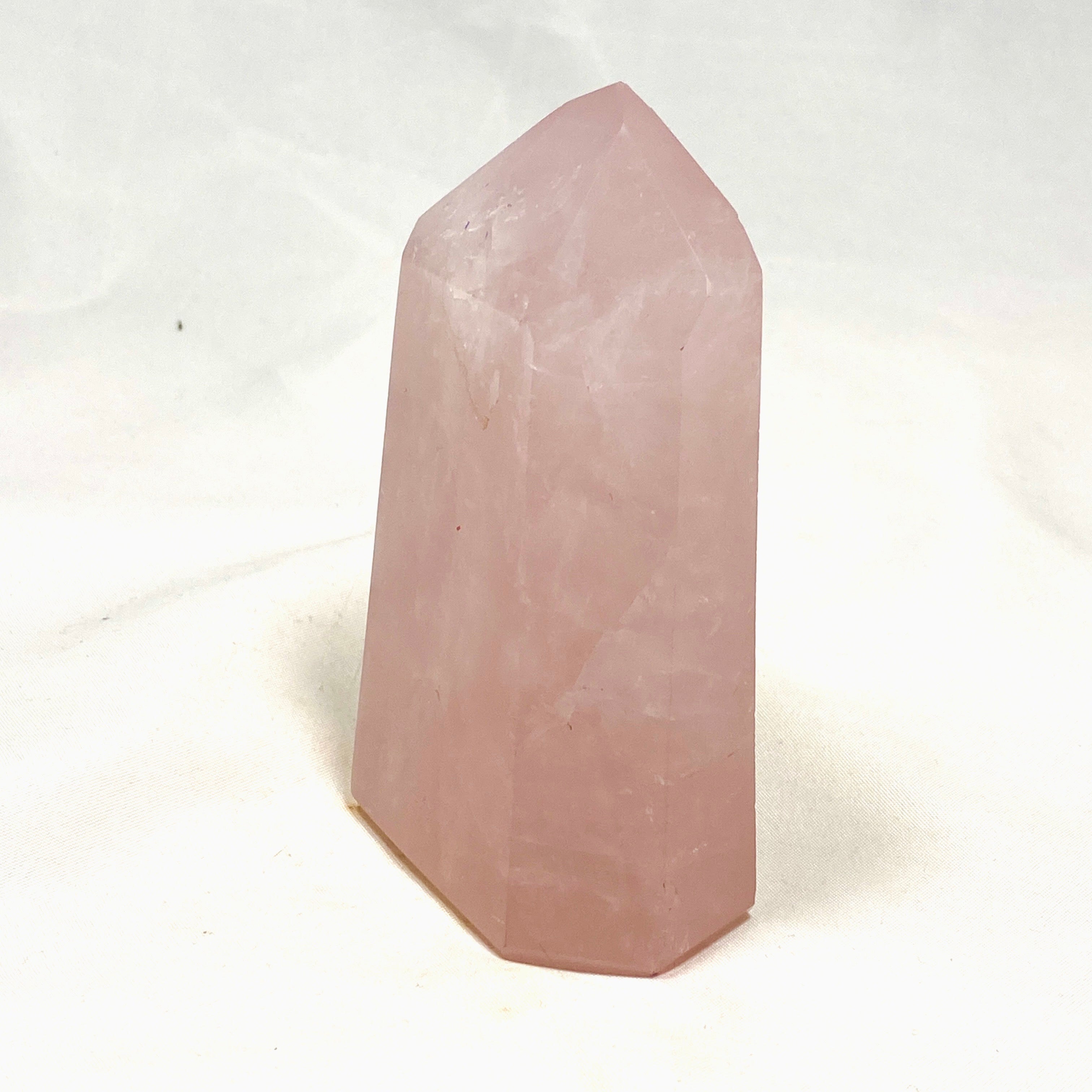 Natural Rose Quartz Crystal CR3704 - Healing Stone for Love & Harmony | Perfect for Meditation, Jewelry Making & Home Decor