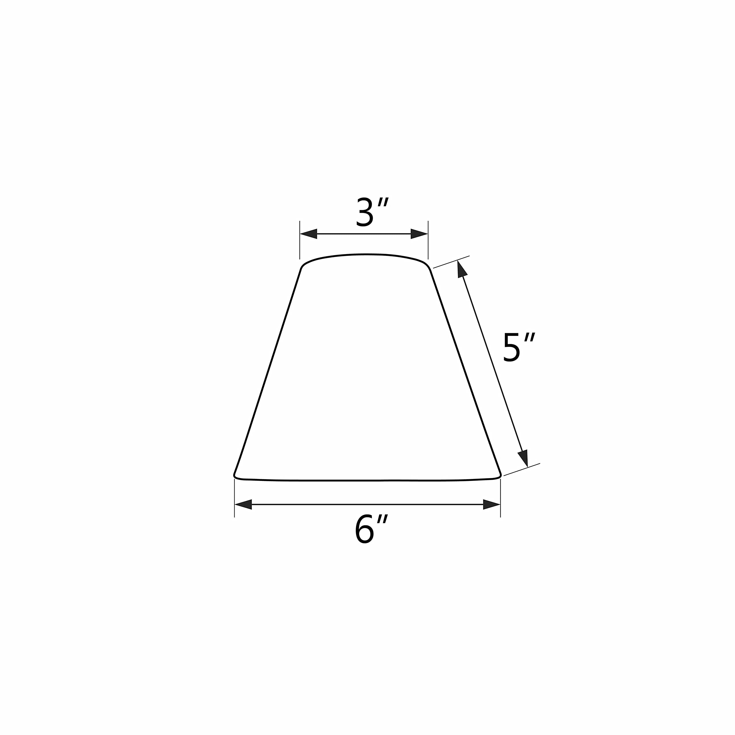 Aspen Creative 6-Pack Small Hardback Empire Chandelier Clip-On Lamp Shades - Transitional Beige Design, 6