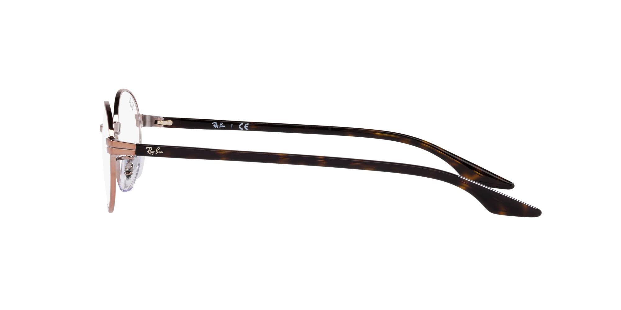 Ray-Ban Rx6481v Oval Prescription Eyeglass Frames for Men & Women - Lightweight & Durable Eyewear for Reading, Driving & Daily Wear