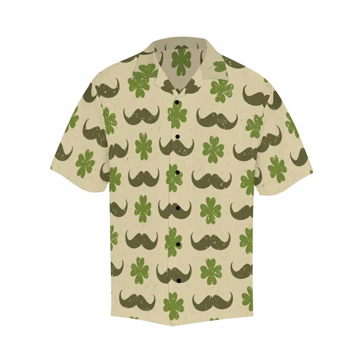 InterestPrint Hawaiian St. Patrick's Day Green T-Shirt | Summer Short Sleeve Casual Shirt for Men & Women | Perfect for Beach Parties, Festivals & Tropical Vacations