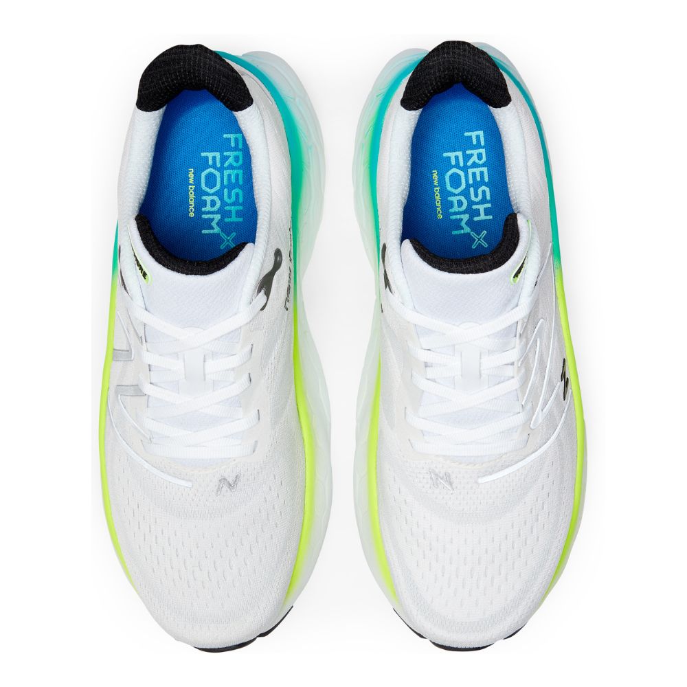 New Balance Men's Fresh Foam X More V4 Running Shoes - Lightweight Cushioned Sneakers for Jogging, Gym & Everyday Wear
