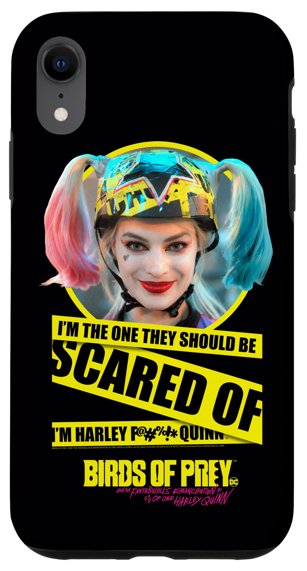 iPhone XR Birds of Prey Harley Quinn Shockproof Case - Protective Phone Cover for Harley Quinn Fans, Perfect for Daily Use & Cosplay Events