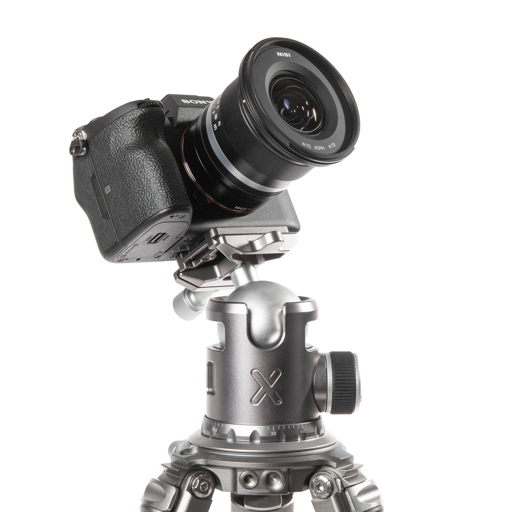 Explorer EX ACPROKIT Professional Carbon Fiber Tripod with XL Ball Head - Lightweight Travel Tripod for DSLR Cameras, Perfect for Outdoor Photography, Hiking & Travel Adventures