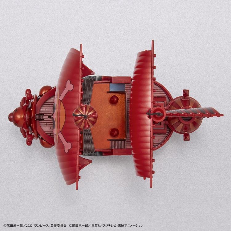 Bandai One Piece Grand Ship Collection Thousand Sunny Model Kit (Movie Red Commemorative Color Ver.) - Perfect for Anime Collectors, Display & Gift Giving