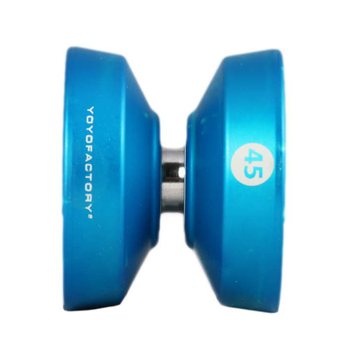 YoYoFactory 45 Professional Unresponsive Yo-Yo - High Performance Metal Yo-Yo for Advanced Players - Perfect for Competition & Trick Practice