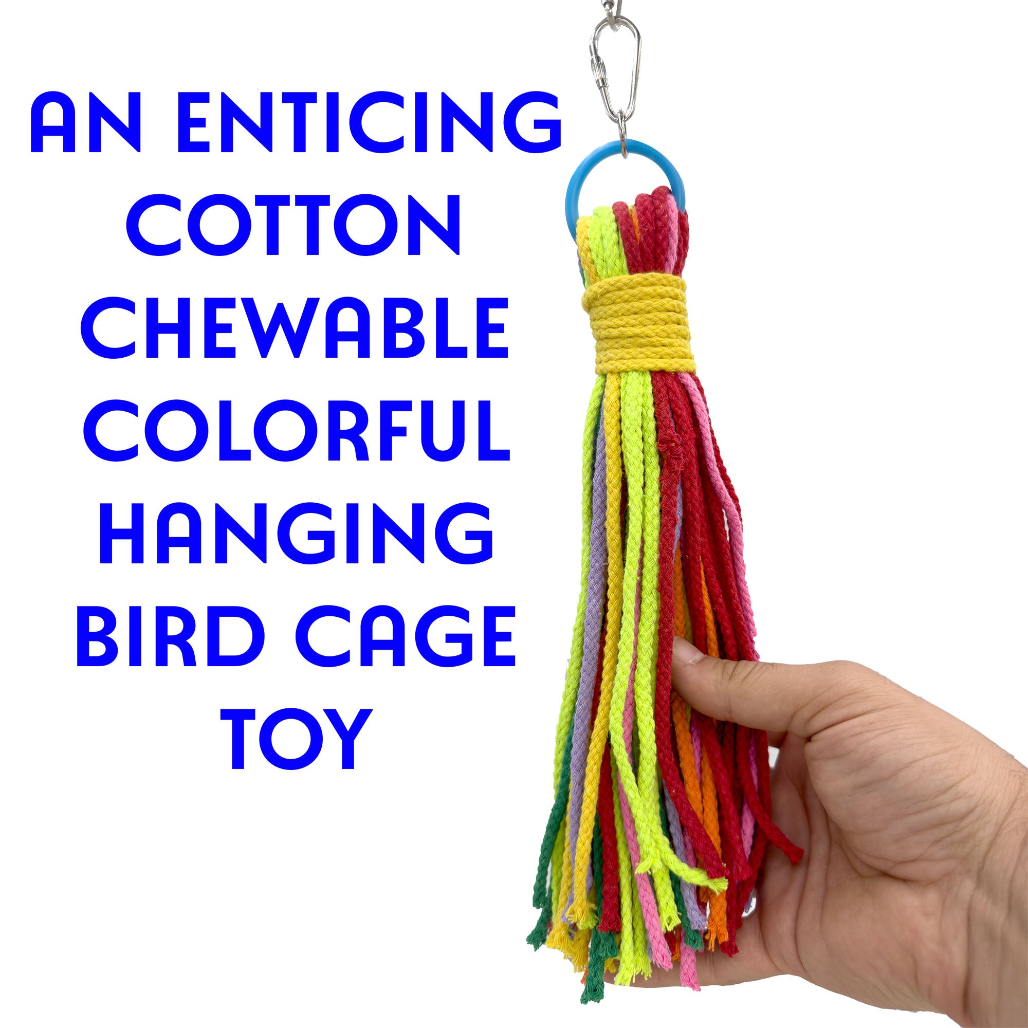 1351 Large Cotton Lace Chew Toy for Dogs - Durable Pet Chewing Toy for Puppies, Teething, and Anxiety Relief - Perfect for Aggressive Chewers and Training