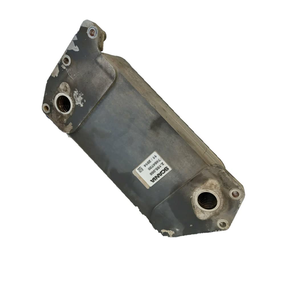 Scania Engine Oil Cooler 2026896 2155060 2114175 - High Performance Cooling for Scania Trucks & Heavy-Duty Vehicles