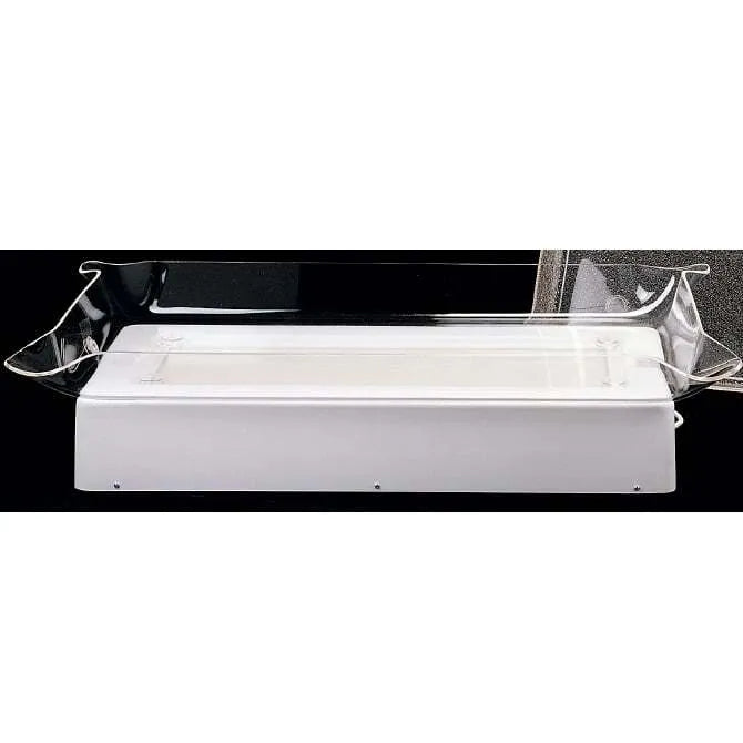 Premium Glo Ice Cube Tray - Rectangular Silicone Mold for Perfect Clear Ice - Ideal for Cocktails, Whiskey, and Chilled Beverages at Home or Parties