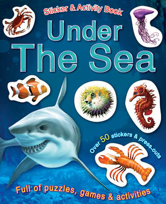 Under the Sea Sticker and Activity Book for Kids - Fun Ocean Animal Learning & Creative Play | Perfect for Travel, Classroom & Birthday Gifts
