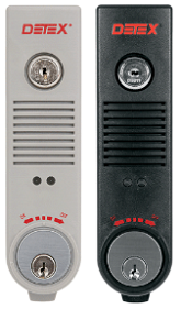 Detex EAX 300 Battery-Powered Door Alarm with Prop - Wireless Security Alarm for Commercial & Residential Doors - Ideal for Offices, Schools, and Hospitals