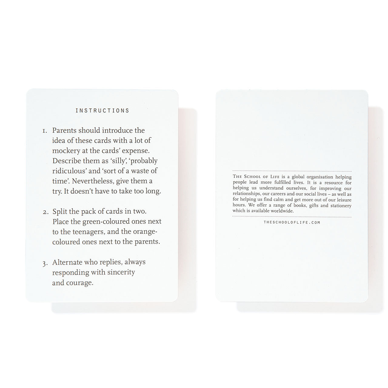 Parent-Teen Conversation Starter Cards - 100 Thought-Provoking Questions for Better Family Communication | Perfect for Family Game Night, Therapy Sessions & Quality Bonding Time
