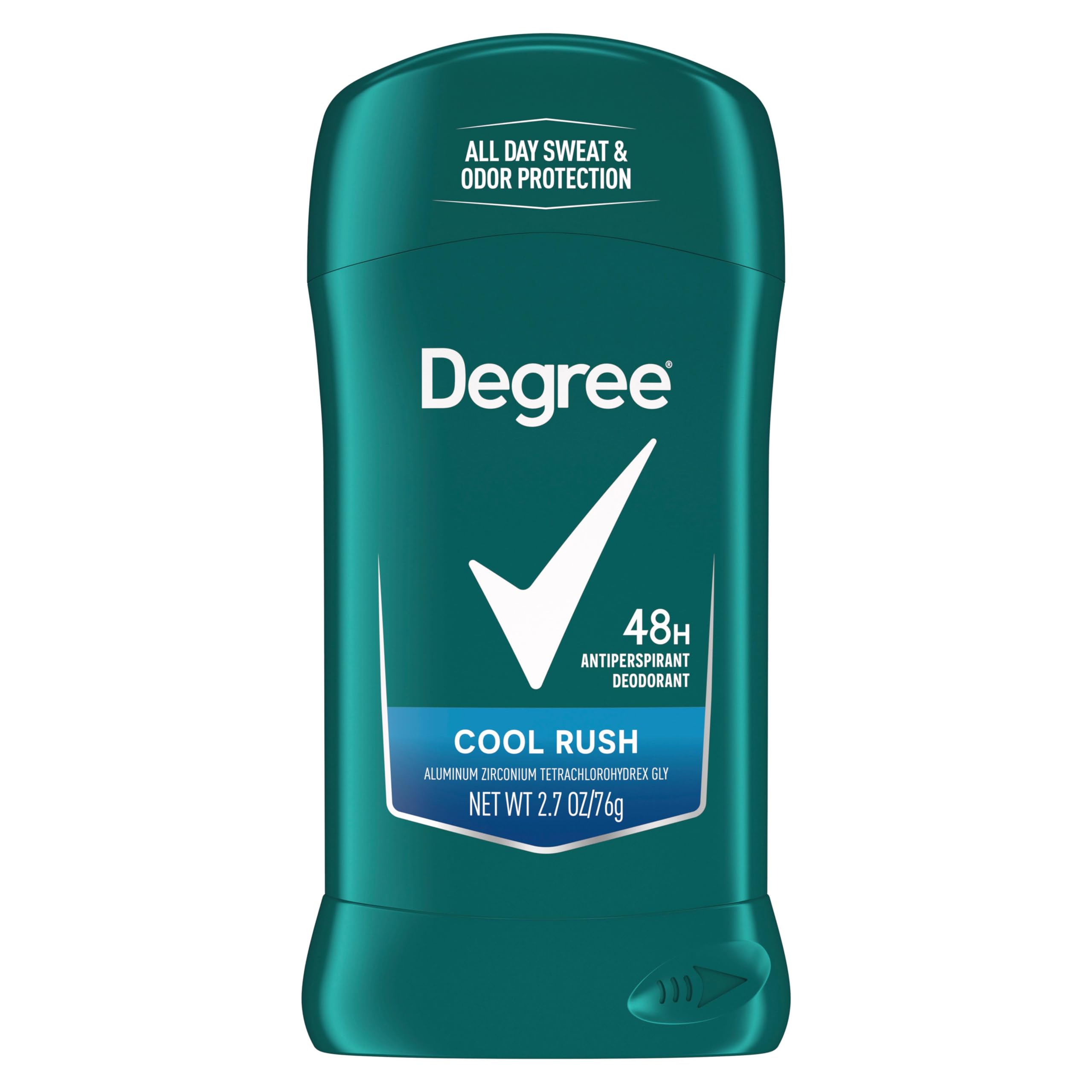 Degree Men's Cool Rush Antiperspirant Deodorant Spray - 2.7 Oz - Long Lasting Dry Protection - Fresh Scent for All-Day Confidence - Perfect for Gym, Work & Outdoor Activities