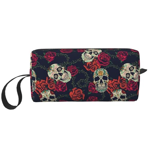 Blooming Rose Skull