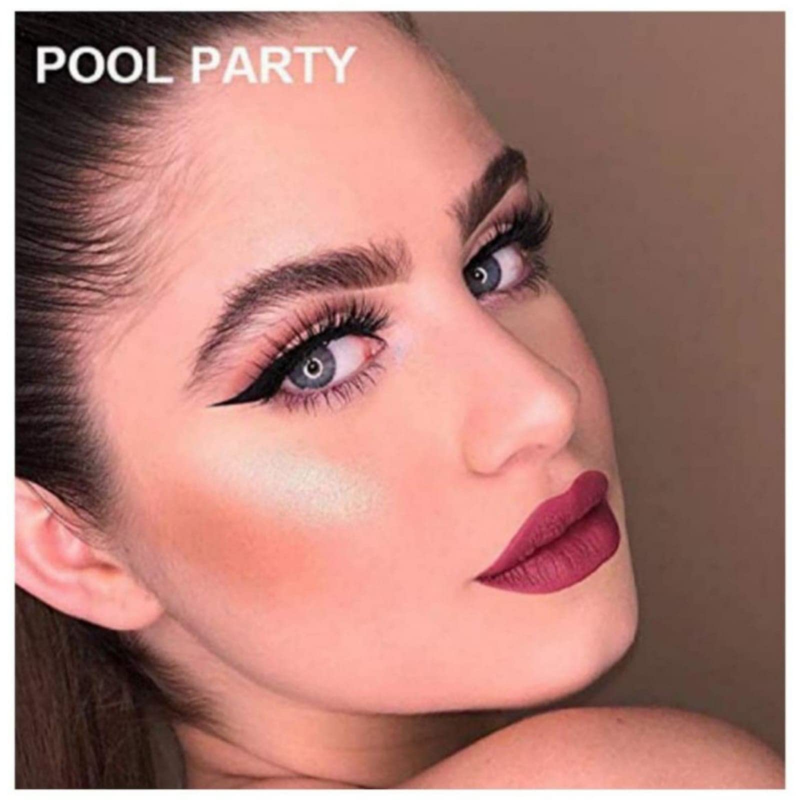 Huda Professional Waterproof Eyeliner Mascara Eyebrow Pencil 3-in-1 Makeup Kit - Long Lasting Smudge Proof Eye Makeup for Party, Wedding & Daily Wear