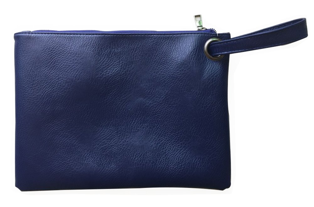 Hycurey Oversized Clutch Bag for Women - Large PU Leather Evening Wristlet Handbag Purse - Perfect for Parties, Weddings & Night Out
