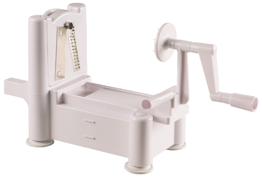 Avanti Spiretti Fruit & Vegetable Slicer - Premium Kitchen Gadget for Effortless Slicing - Perfect for Salads, Meal Prep & Healthy Snacks