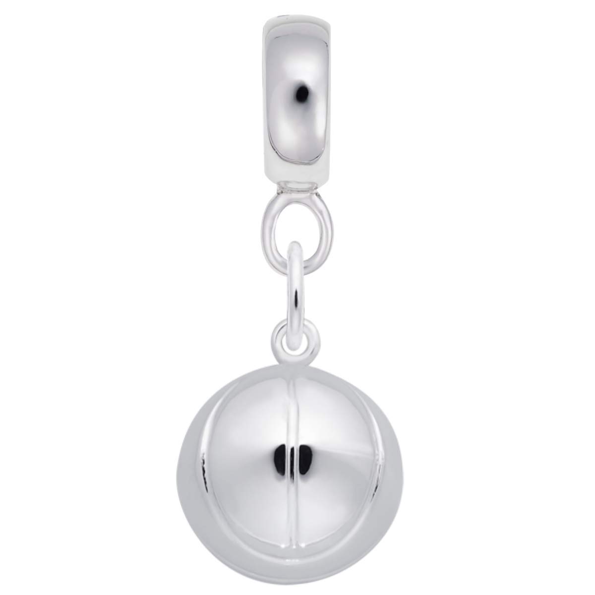 Basketball Charm Dangle Beads for Jewelry Making - DIY Bracelet & Necklace Charms - Perfect for Sports Fans, Basketball Gifts, and Team Spirit Accessories