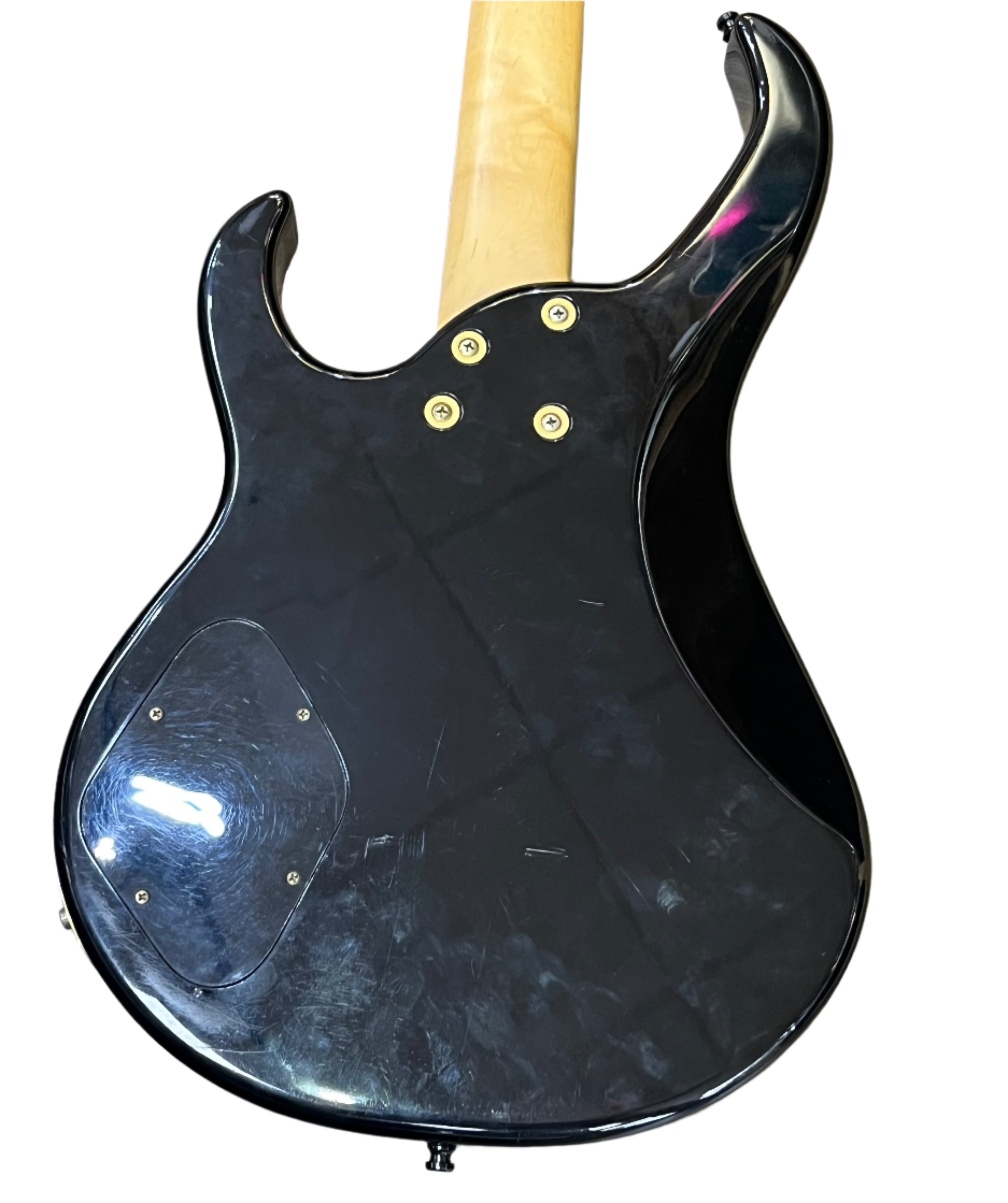 Morgan Monroe Viking Bass Guitar with Gig Bag - Professional 4-String Electric Bass for Beginners & Musicians - Perfect for Live Performances, Studio Recording & Practice