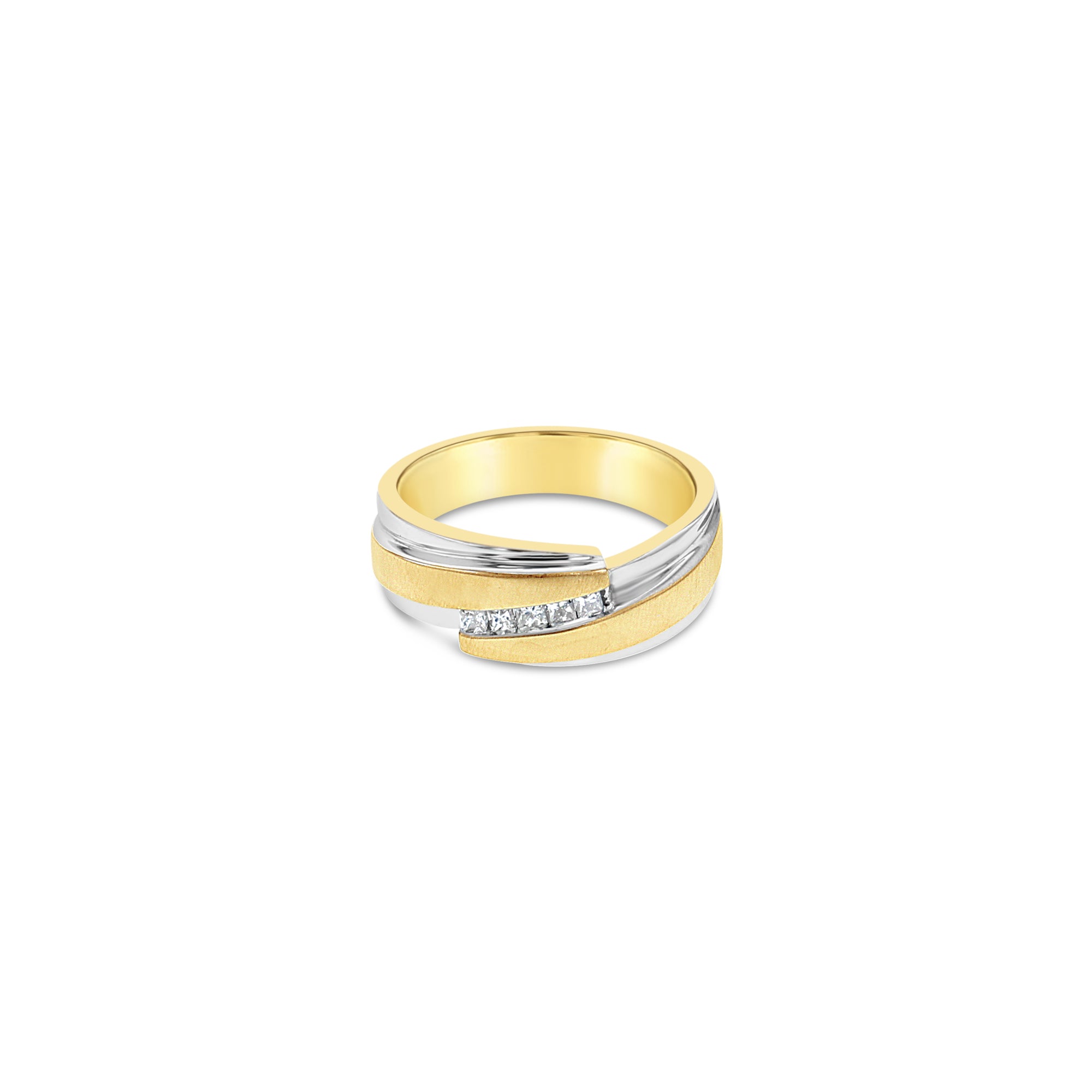 Elegant Brushed Satin Princess Cut Diamond Wedding Band Ring - Perfect for Bridal Jewelry, Anniversary Gifts & Special Occasions