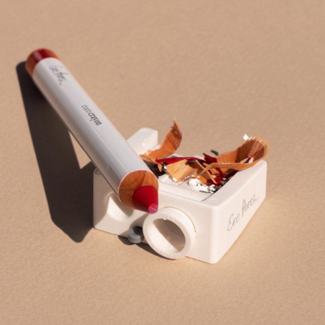 Premium Eco-Friendly Dual Hole Pencil Sharpener - Perfect for Home, Office & School Use | Durable & Efficient for Wooden & Colored Pencils