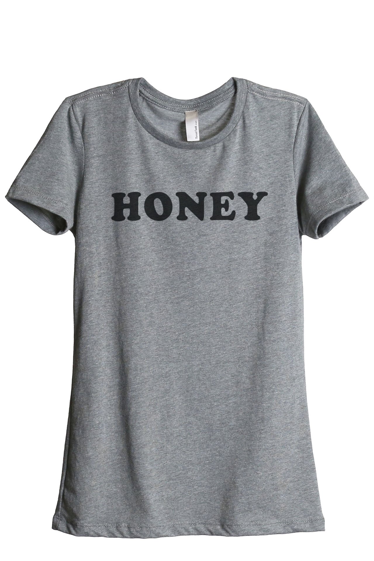 Honey Women's Relaxed Fit Fashion T-Shirt - Soft Cotton Casual Tee for Everyday Wear | Perfect for Outings, Lounging & Street Style