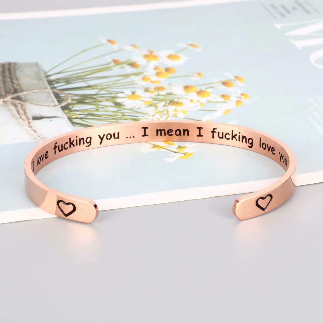 Inspirational Quote Bracelets for Women & Girls - Motivational Mantra Jewelry Gifts for Best Friend, Mom, Daughter, Sister (Birthday, Mother's Day Present in Gift Box) | Positive Affirmation Accessories for Daily Encouragement & Self-Care Moments