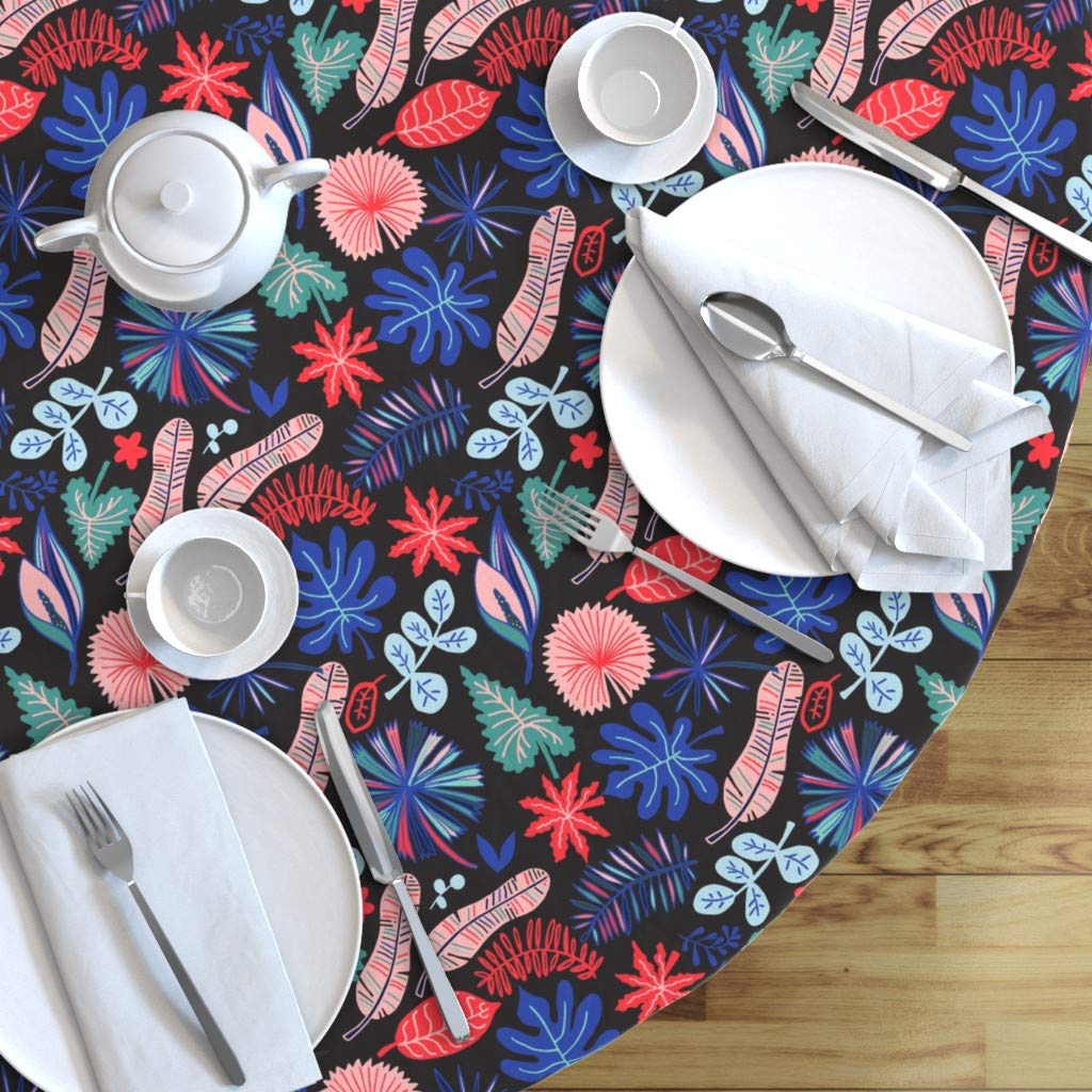 Custom Tropical Palm Leaves Banana Jungle Print 90