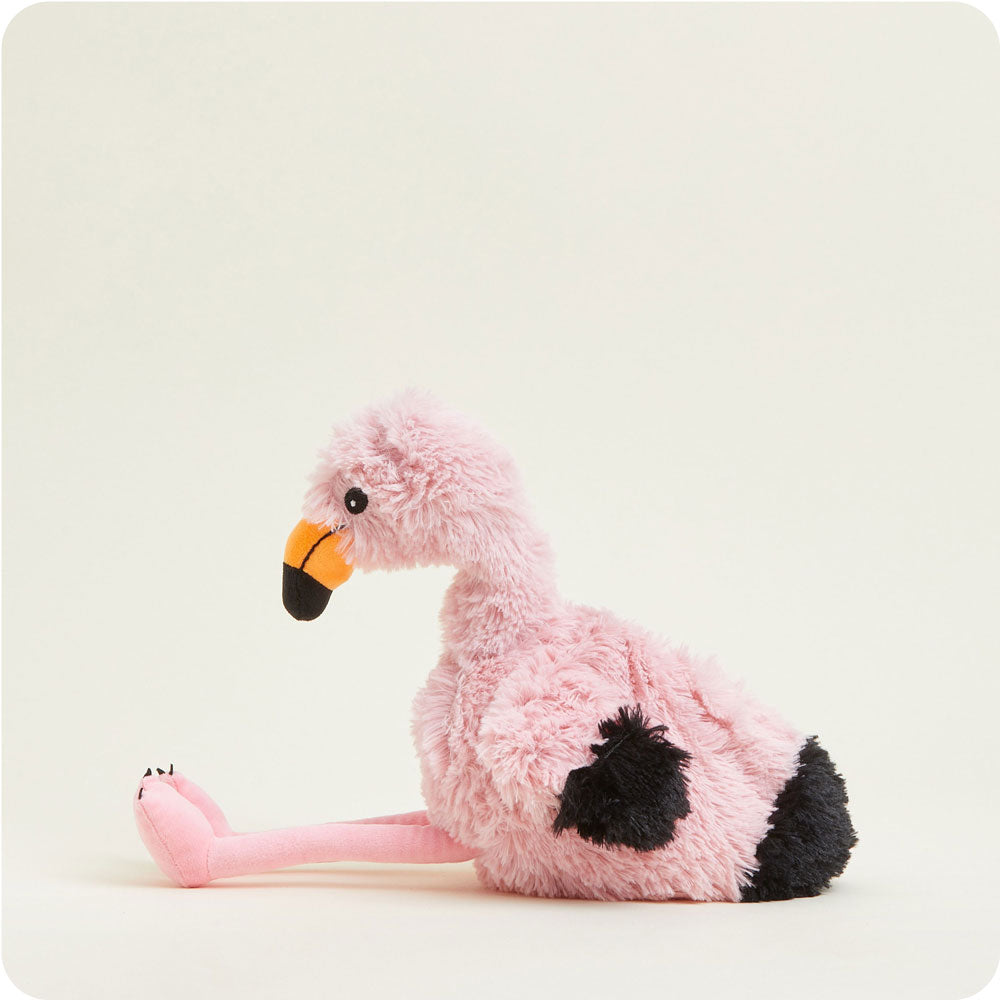 Flamingo Plush Warmies - Soft Microwaveable Heating Pad for Pain Relief & Comfort - Perfect for Kids, Adults, Cold Weather & Stress Relief