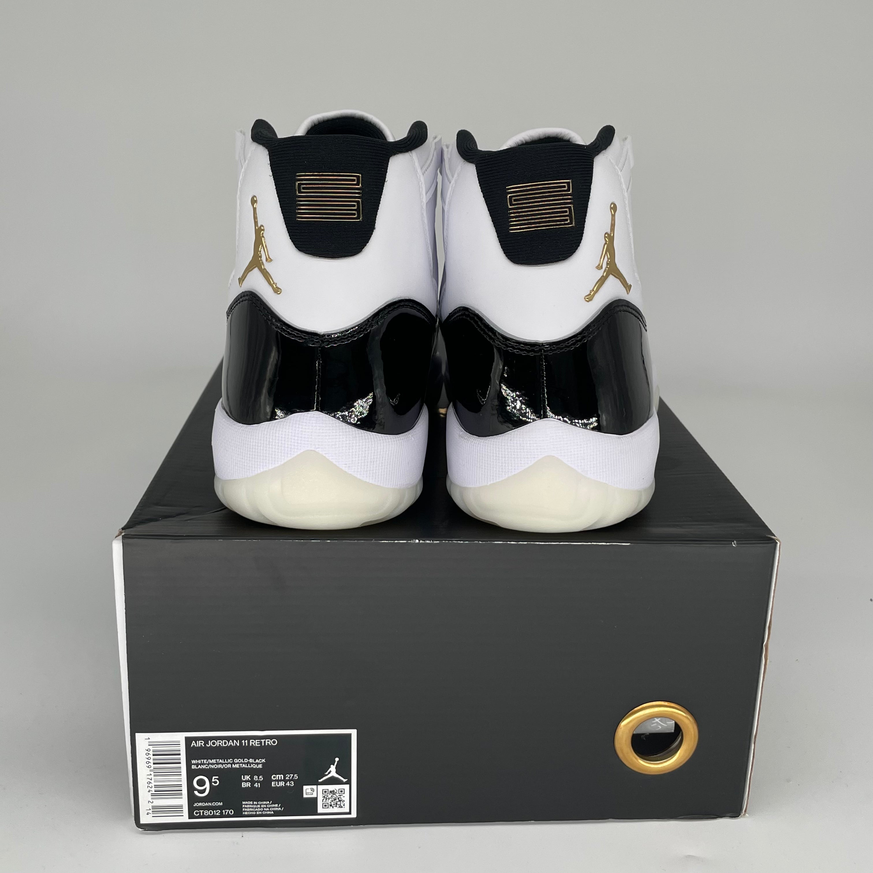 AIR JORDAN 11 DMP GRATITUDE Basketball Shoes Men's Size 9.5 - CT8012-170 | Retro Sneakers for Casual Wear & Sports Performance