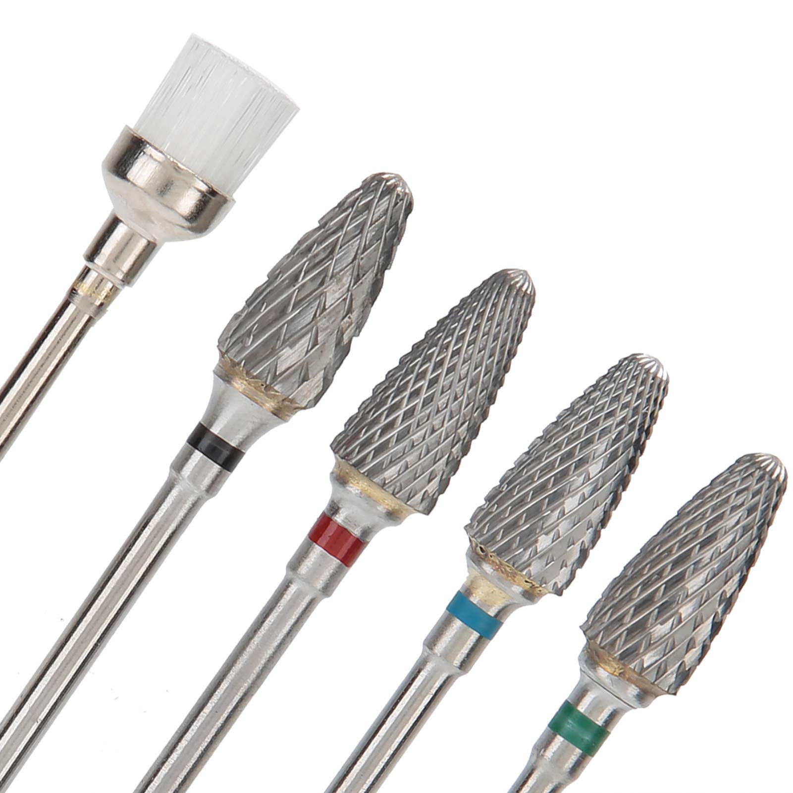 Professional Nail Grinding & Polishing Heads for Manicure - Dead Skin Remover for Salon & Home Pedicure - Perfect for Nail Art, Acrylics & Gel Extensions