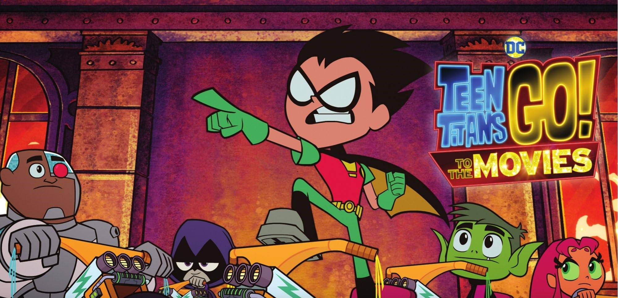 Teen Titans Go! to the Movies [Blu-ray + DVD + Digital HD] - Action-Packed Superhero Adventure for Kids & Families - Perfect for Movie Nights & Birthday Gifts