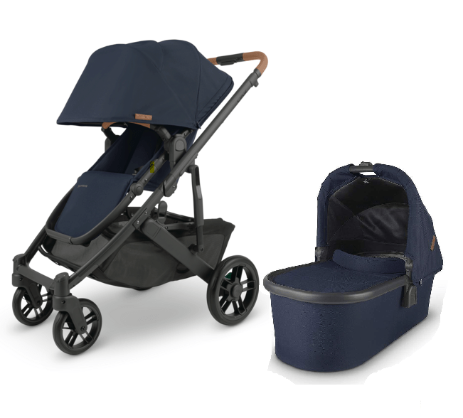 UPPAbaby Cruz V2 Lightweight Stroller with Bassinet - Compact, All-Terrain Baby Stroller for Newborns & Toddlers - Perfect for Travel, Shopping & Daily Walks