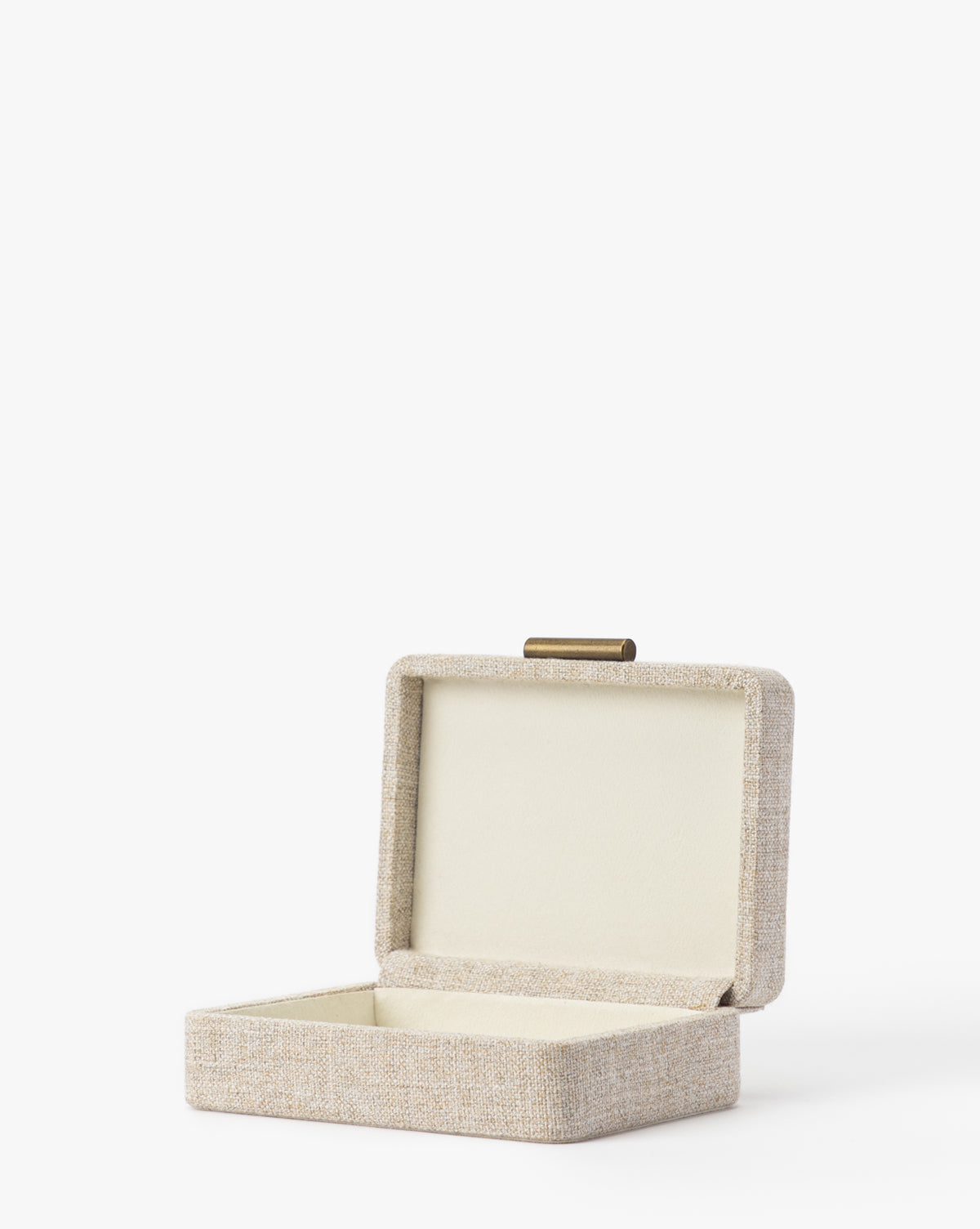 Natural Fabric Storage Box - Eco-Friendly Cotton Organizer for Home, Office & Travel - Perfect for Jewelry, Crafts & Accessories Organization